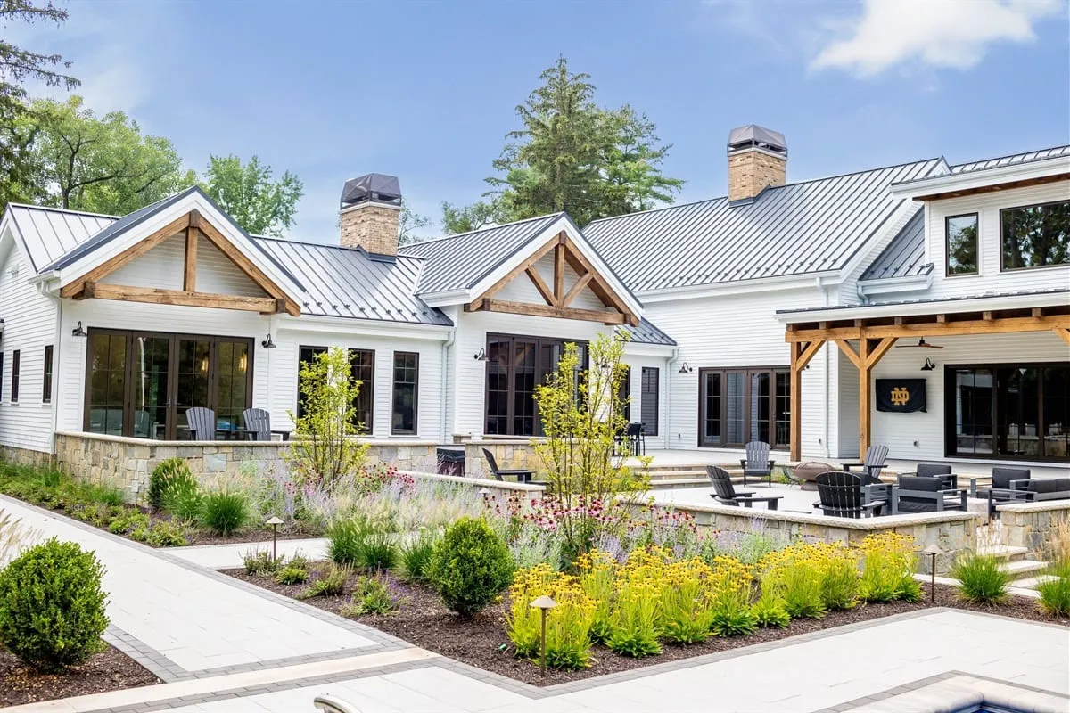 Estate home with patio and pool near Notre Dame